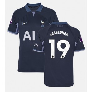 Tottenham Hotspur Ryan Sessegnon #19 Replika Udebanetrøje 2023-24 Kortærmet